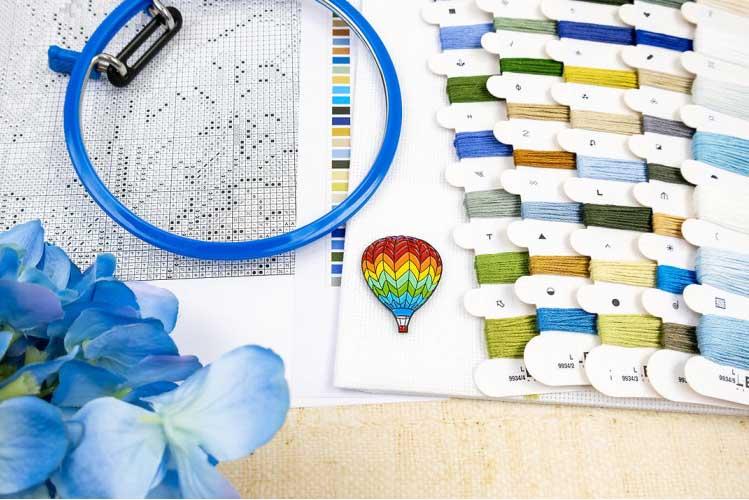 Blue harmony harmonie bleu kit de point de croix letistitch leti l9934 3