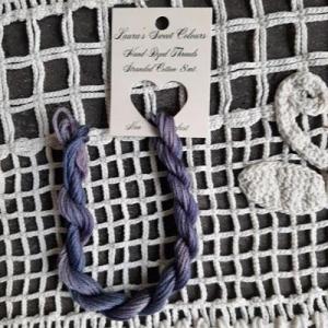 Blue plum fils nuances laur