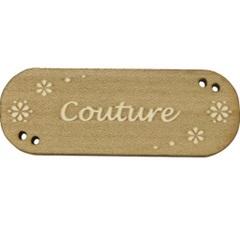 Panneau Couture fleurs blanches BLD807  Au P'tit Bonheur