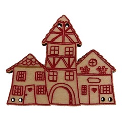 Bouton bois maisons alsaciennes ref bla032 287