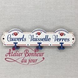 Bouton decoratif accroche torchons digoins di 15 atelier bonheur du jour