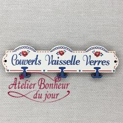 Bouton decoratif accroche torchons digoins di 15 atelier bonheur du jour