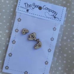 Boutons nichoirs printemps The Bee Company