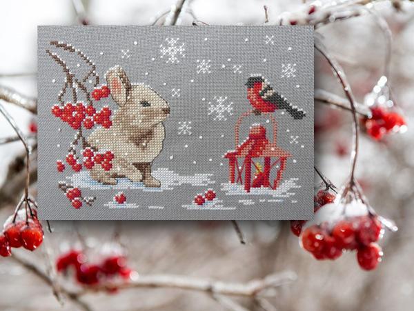 Bunny dans la neige 1063