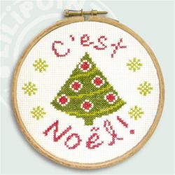 Mini kit C'est Noel ZKE022 Lilipoints