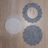 Cadre feutrine gris