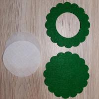 Cadre feutrine vert