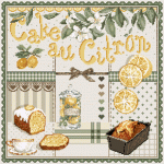 Cake au citron de 162 madame la fee fiche broderie