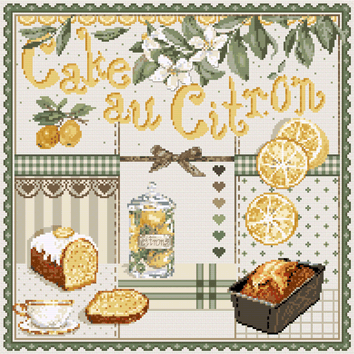 Cake Au Citron 162 Madame la Fée
