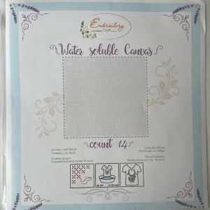 Canvas soluble 5 4 pts cm 14 ct