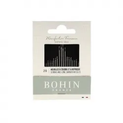 Carnet d'aiguilles à repriser - Assortiment - R84 - 5020 à 'coudre et à repriser' Bohin 05599