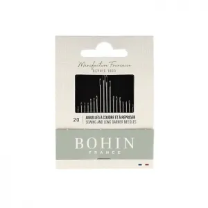 Carnet d aiguilles a repriser assortiment r84 5020 a coudre et a repriser bohin 05599