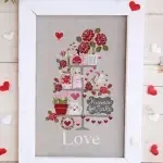 Celbrate love madame chantilly fiche broderie amour saint valentin