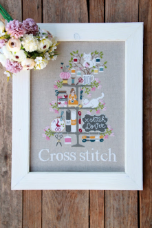 Celebrate cross stitch madame chantilly 4