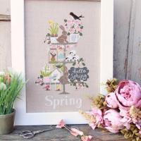 Celebrate spring madame chantilly fiche broderie