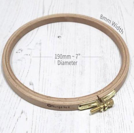 Cercle a broder 19 cm 100 4 nurge 1