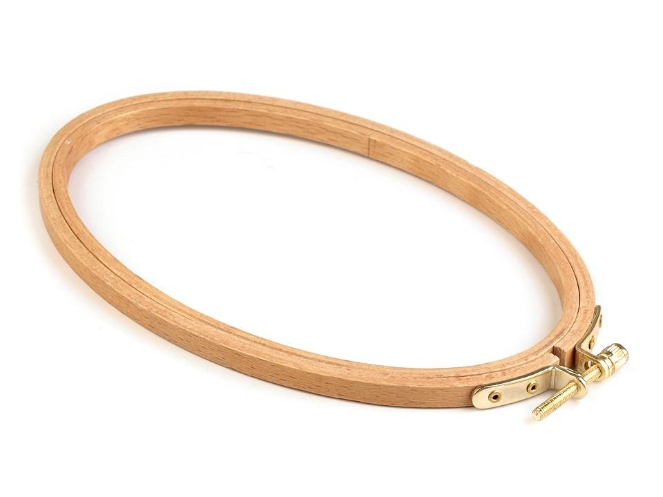 Cercle a broder ovale 12 3x20 cm