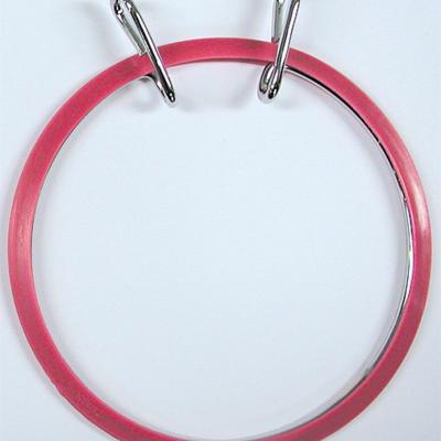 Cercle tambour a broder plastique metal 13 cm