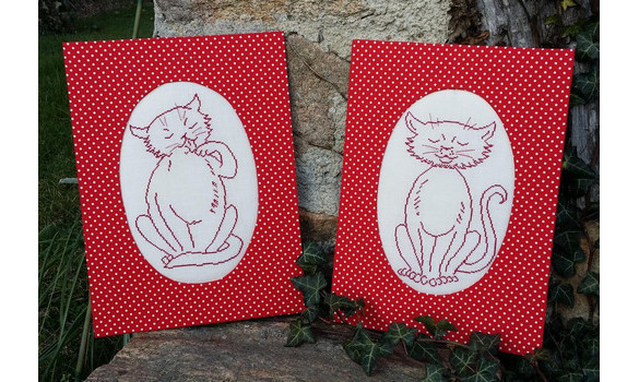 Chat 1 et 20 point compte 245 2 big 1 www lespetitspointsboutique fr