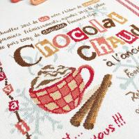 Chocolat chaud g050 fiche ou kits de points de croix lilipoints 5