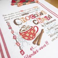 Chocolat chaud g050 fiche ou kits de points de croix lilipoints 6