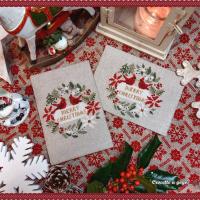 Christmas card carte de noel crocette a gogo