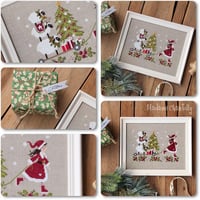 Christmas delivery livraison avant noel fiche ou kit de point de croix madame chantilly 3