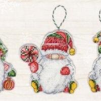 Christmas gnomes kit de point de croix lucas s 5