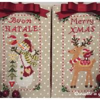 Christmas ornaments set 1 Crocette a gogò