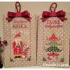 Christmas ornaments set 2 Crocette a gogò