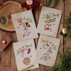 Christmas postcards  Madame Chantilly