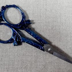 Ciseaux de brodeuse Papillon  Couleur Bleu 12 cm