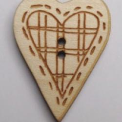 Coeur carreaux BLC031  Au P'tit Bonheur