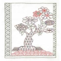 Coffret broderie traditionnelle Niwaki Stitch thérapie DMC