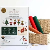 Coffret calendrier de l avent feutrine la foret enchantee la boutique de brode41 c 1