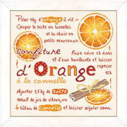 La confiture d'orange à la cannelle G024 Lilipoints