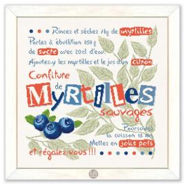 Confiture de myrtilles g049 lilipoints