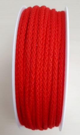Cordon coton rouge 4mm 1