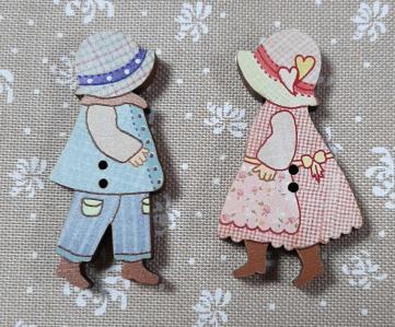 Couple sunbonnet en 36 atelier bonheur du jour