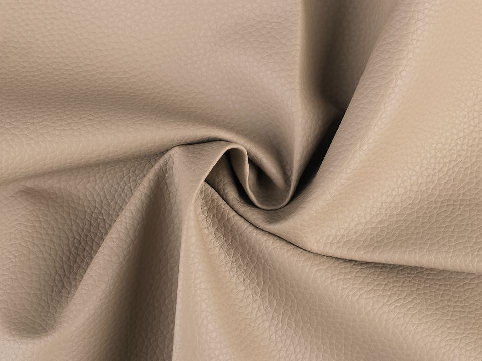 Coupon simili cuir beige 50x70 cm