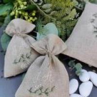 Coussin pour alliances eucalyptus le lin d isabelle 5