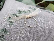 Coussin pour alliances eucalyptus le lin d isabelle 6