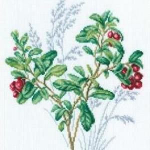 Cowberry airelles rouges kit de point de croix rto m941 1