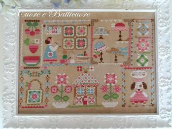 Crochet in quilt cuore e batticuore 9