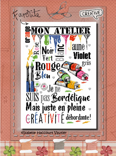 Dans mon atelier isabelle haccourt vautier 1