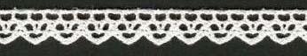 Dentelle blanche 9mm