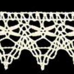 Dentelle Coton Blanche 30mm Zweigart  72015/11