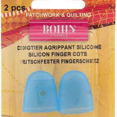 2 Doigtiers agrippants en silicone Bohin  taille L