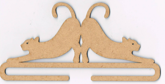 Double chat naturel mdf