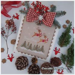 Due renne a Natale Crocette a gogò